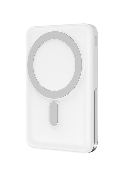 Wiwu Wi-p011 Gentleman Serisi Led Işık Göstergeli Standlı Kablosuz Powerbank 10.000mah 15w Beyaz BEYAZ