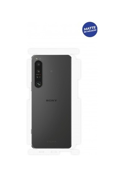 Sony Xperia 1 Vı Mat Arka Ve Yan Koruyucu Tpu Film