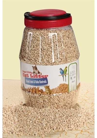 Agran Doğal Kemirgen Altlığı Mısır Koçanı Granülü 25 L 10kg