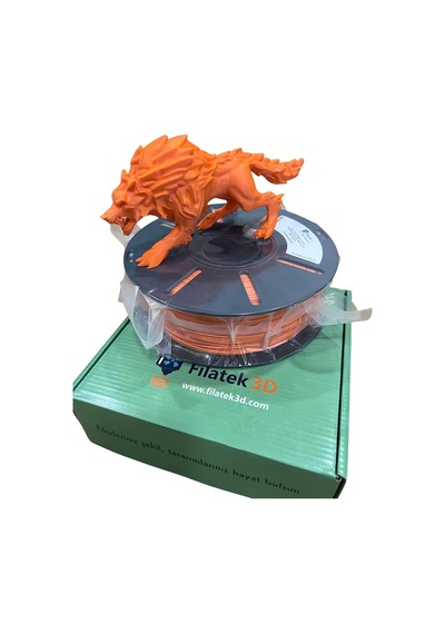 Pla+ 1.75mm Turuncu 1kg 3d Yazıcı Filamenti - Profesyonel Baskı Kalitesi Çok Renkli