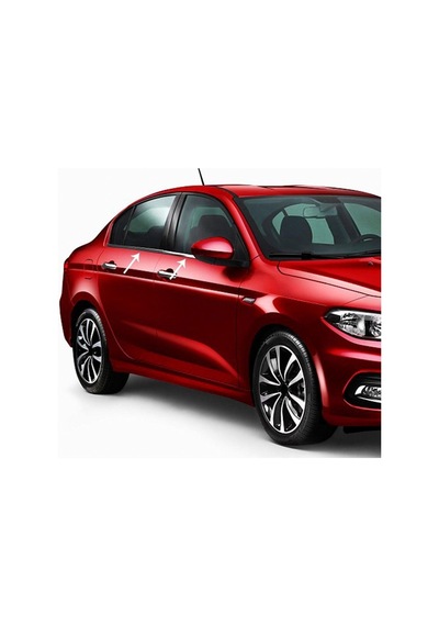 Fiat Egea Sedan Krom Cam Çıtası 2015- 4 Parça