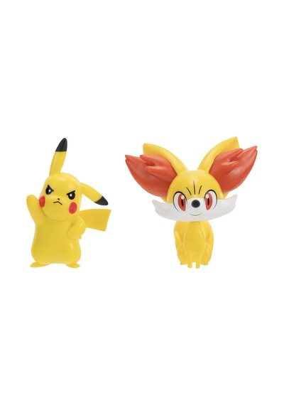 Pokemon Battle 2'li Figür Seti - Pikachu Ve Fennekin Pkw4070