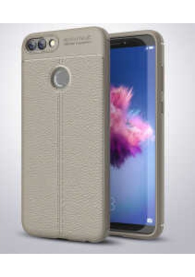Huawei P Smart Kılıf Zore Niss Deri Desenli Silikon Kılıf (500612679)