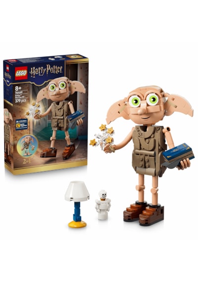 LEGO® Harry Potter™ Özgür Ev Cini Dobby™ 76469 - 8 Yaş ve Üzeri Çocuklar için Aksesuarlar İçeren Oyuncak Yapım Seti (379 Parça)