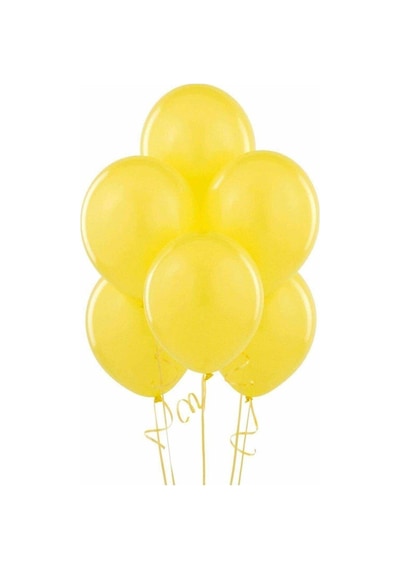 Metalik Sarı Balon 80 Adet 12 İnc Lateks Balon
