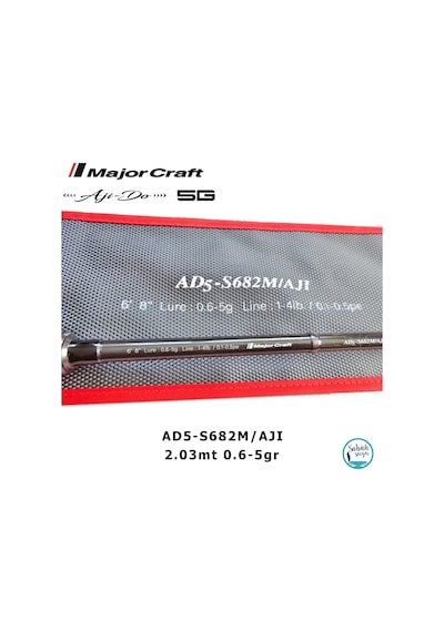 Major Craft 5g Ajido Ad5-s682m/ajı 2.03mt 0.6-5gr 2p Lrf Kamış
