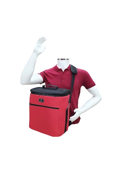 Saban Kırmızı, 25 Litre Termal Soğuk Tutucu Çanta İzolasyonlu Termo Piknik / Kamp / Plaj Kırmızı