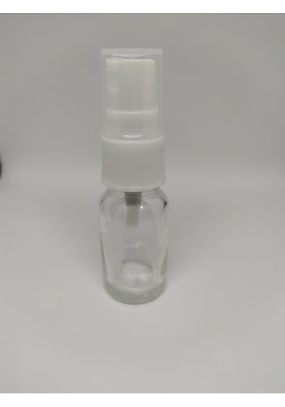 10Ml Cam Şeffaf Şişe Sprey Başlıklı (10 Adet)
