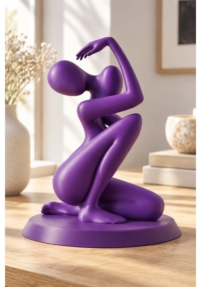 Zarif Soyut Silüet Figürlü Dekoratif Biblo 26755015