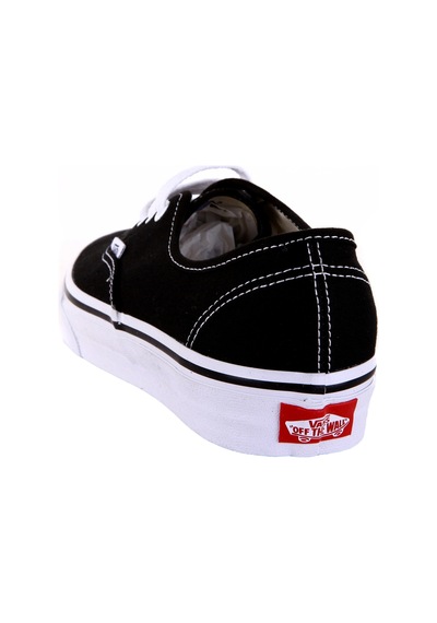Vans 000ee3blk1-r Authentic Unisex Spor Ayakkabı Siyah 001