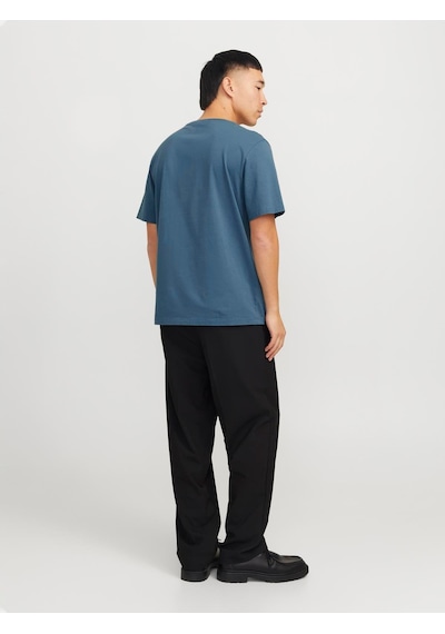 Jack & Jones Jjeorganıc Basıc Tee Ss O-neck Noos Oceanview Oceanview