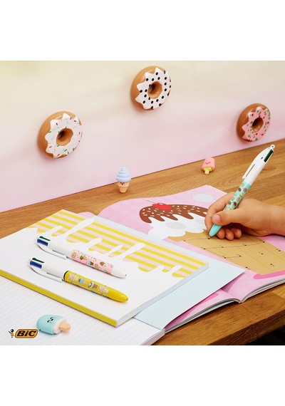Bıc Penna 4 Colouri Cuttie Yemek Seti 3 Parça 503771 124-Pembe