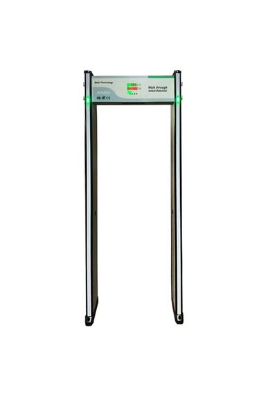 Secuprıme Sm100 Kapı Tipi Metal Üst Arama Dedektörü 9 Bölge