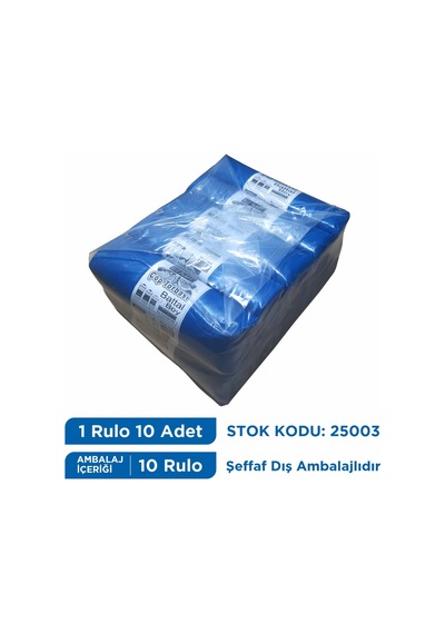 Egeplast Çöp Torbası Battal Boy Limon Kokulu 75X90 Koli 10 Rulo N11.42
