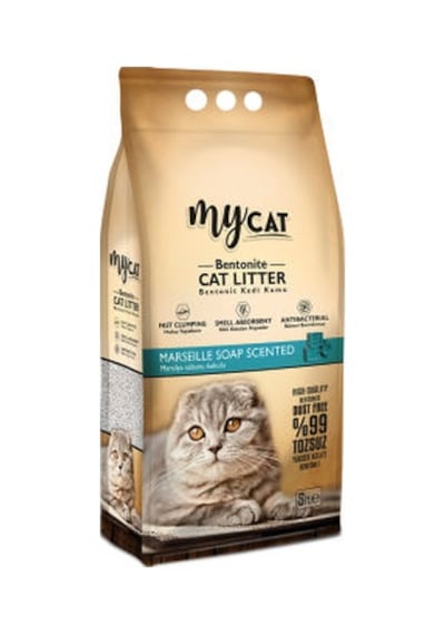 Mycat Bentonit Kedi Kumu Marsilya Sabun Kokulu 10 Lt