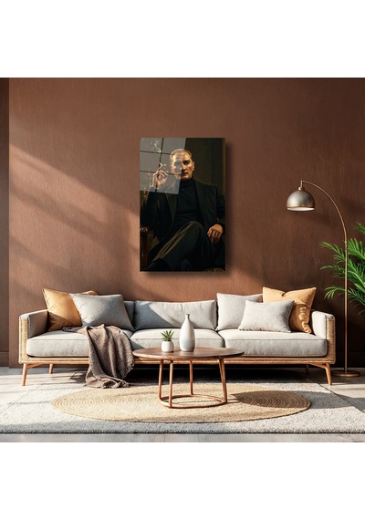 Mustafa Kemal Atatürk - Cam Tablo - Deg0294