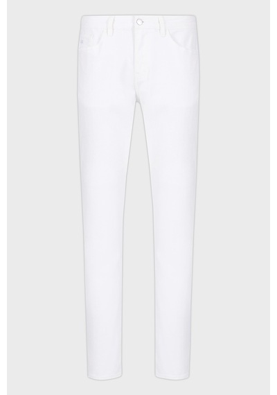 Armani Exchange Erkek Kot Pantolon Xm000070 Af14267 U0001 Beyaz Beyaz
