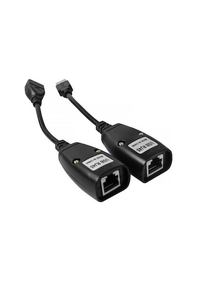 Triline Usb2.0 Rj45 Extender Uzatma Kablosu Cat5-Cat6 Uzatıcı