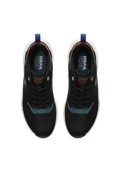 U.S. Polo Assn. SENSEI 3PR Erkek Sneaker Ayakkabı Siyah