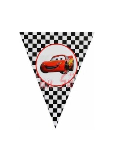 Cars Arabalar Şimşek Mcqueen 8 Kişilik 11 Parça Doğum Günü Set