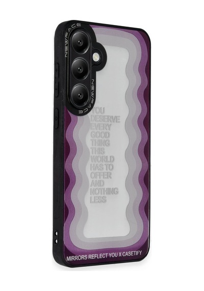 Newface - 448 - Samsung Galaxy Uyumlu A05s Kılıf Mirror Desenli Kapak - Mirror - Csmo-tex - - 5