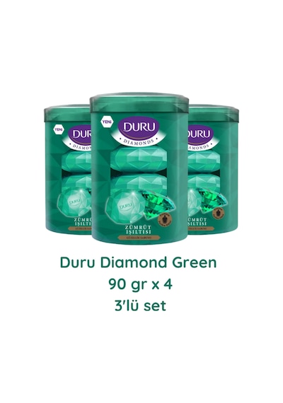 Diamonds Serisi Green 4x90 Gr 3 Adet Diğer
