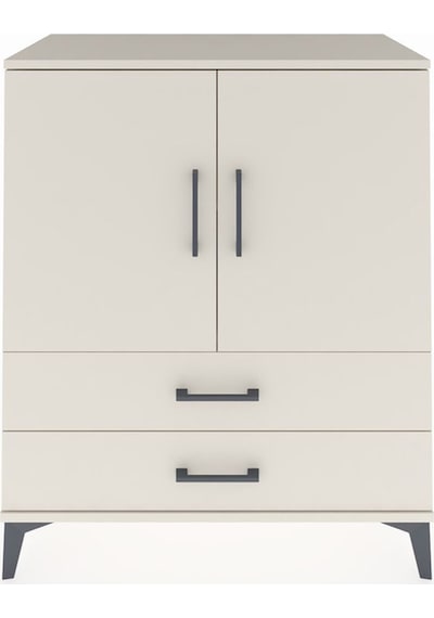 Hyperion Şifonyer 2 Raflı 2 Çekmeceli 2 Kapaklı 88x44x106 Ayt... Aytaşı
