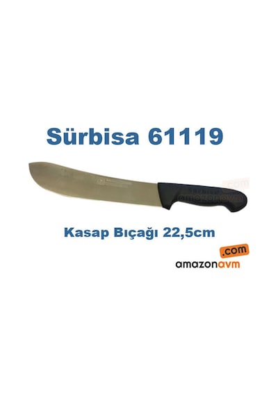 Sürbisa 61119 Karkas Doğrama Ve Kesim Kasap Bıçağı 22,5cm