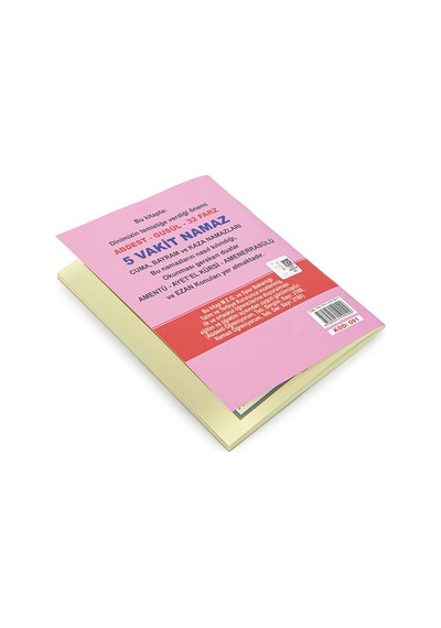 Çantalı Kız Çocuk İsimli Seccade, Tesbih, Namaz Öğreniyorum Kitabı Seti Pembe