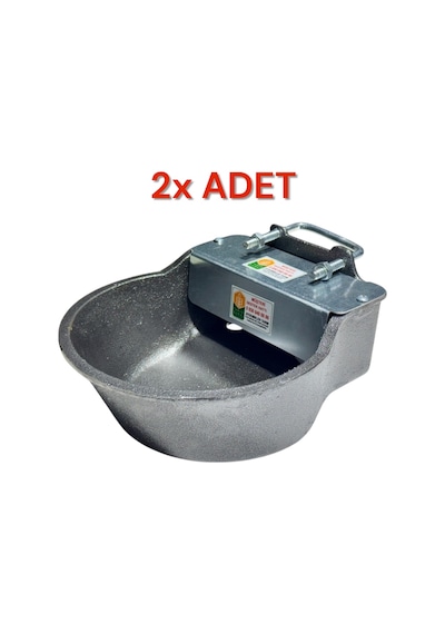 Otomatik Şamandıralı 4.5 Litre Kırılmaz Döküm Hayvan Suluğu 2 Adet