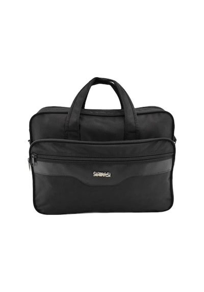 Sırımsı Siyah 1900 Denye Kumaş Laptop & Evrak Çantası 164 N11.277