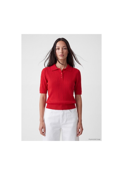 LC Waikiki Alıta Cıty Farkıyla Lcw Everyday Kırmızı Polo Yaka Kadın Triko Kazak Kirmizi - 931153188 Kirmizi LC Waikiki Alıta Cıty Farkıyla Lcw Everyday Kırmızı Polo Yaka Kadın Triko Kazak Kirmizi - 931153188 Kirmizi