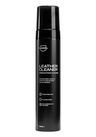 Nasiol Leather Cleaner Araç Ev Ofis Deri Yüzeyler için Premium Köpük Temizleyici Deri Bakımı 250 G
