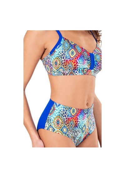 Endeep Kadın Siyah Beyaz Desenli Yüksek Bel Destekli Bikini Takımı Beyaz-siyah Beyaz - Siyah Endeep Kadın Siyah Beyaz Desenli Yüksek Bel Destekli Bikini Takımı Beyaz-siyah Beyaz - Siyah