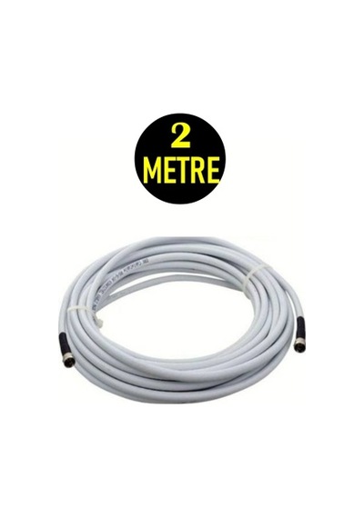 Usin RG6 U4 Full HD 3D 4K Anten TV Çanak Uydu LNB Kablosu 2 METRE