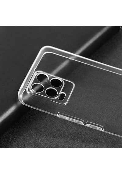Realme 8 Kılıf Kamera Korumalı Şeffaf Kalın Üstün Koruma Silikon Pazarplus