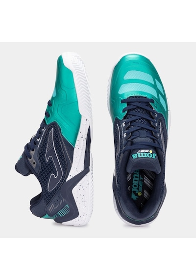 Joma Set Erkek Siyah Toprak & Sert Kort Tenis Ayakkabısı Tsets2543ac Çok Renkli
