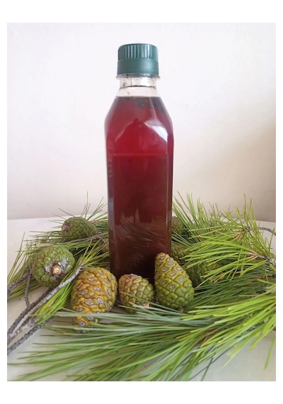 Yavuzca Çiftliği Odun Ateşinde Çam Kozalağı Şurubu 650 ML