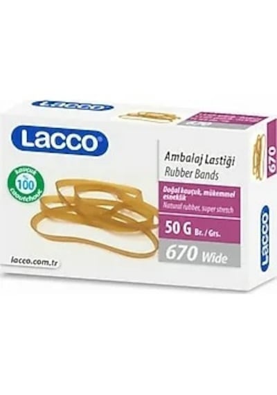 Lacco Ambalaj Lastiği Kod:650 Midi 50gr