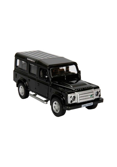 1:32 Rmz City Jeep Serisi Die Cast Çek Bırak Model Araba - Siyah Land Rover Defender