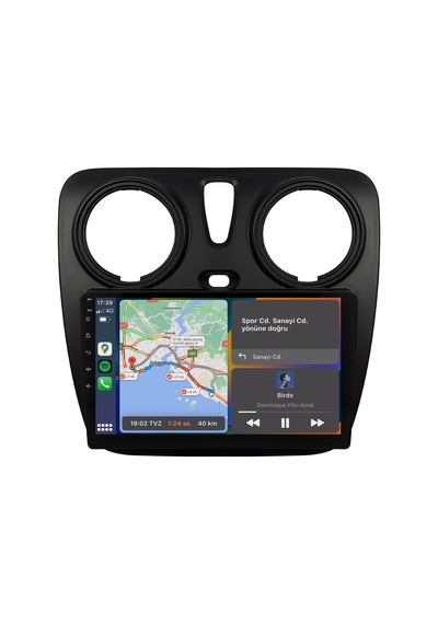 Dacia Dokker Android Multimedya Sistemi 2013-2020 Crv-4811xr 9"