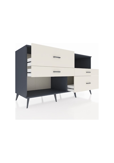 Kronos Konsol Tek Raflı 4 Çekmeceli 176x59x99 Antrasit-aytaşı Antrasit-aytaşı Kronos Konsol Tek Raflı 4 Çekmeceli 176x59x99 Antrasit-aytaşı Antrasit-aytaşı