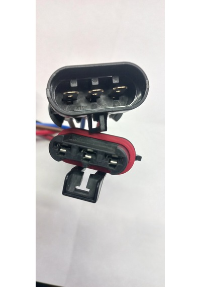 3'lü Kalın Kablolu 2,4mm Soket Takımı Dişi / Erkek 2 Adet