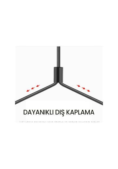Mm Girişi Aux To 2 Rca Ses Aktarma Kablosu 1 Metre