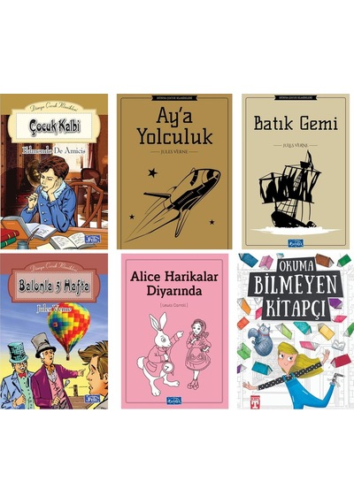 Hayati Kopya Kayıp Çocuk Gizemi Ortaokul 6 Kitap Set