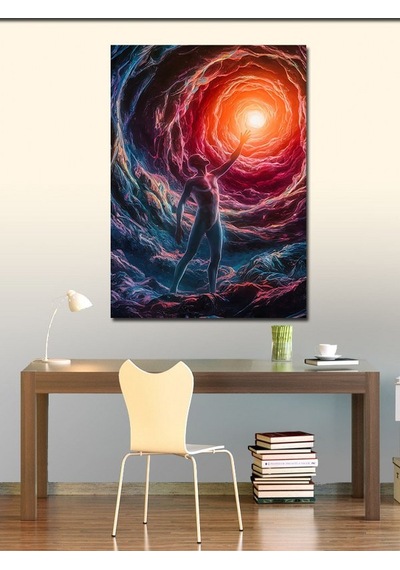 Kanvas Tablo İçsel Yolculuk 50cmx70cm