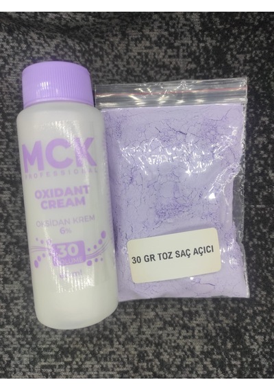 Qf Toz Saç Açıcı 30 Gr Ve 60 Ml 30 Vol Oksidan Krem