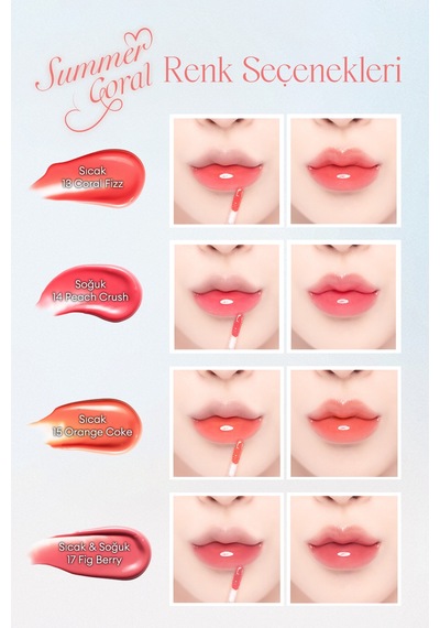 Dasique Yoğun Parlaklık Ve Canlı Renkler Sunan Kalıcı Tint Juicy Dewy Tint 16 Chili Sherbet 16 Chili Sherbet