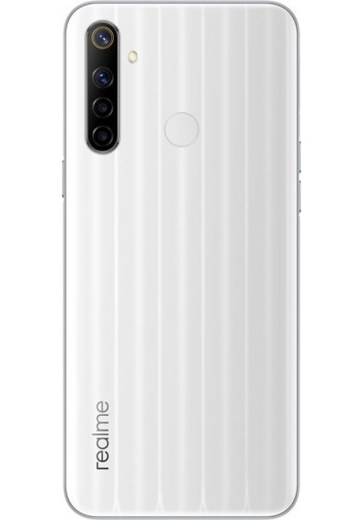 Oppo Realme 6i Arka Pil Kapağı Beyaz
