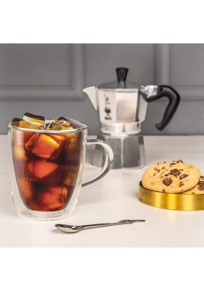 Capri Çift Duvarlı Cam Bardak 350ml 2'li Set